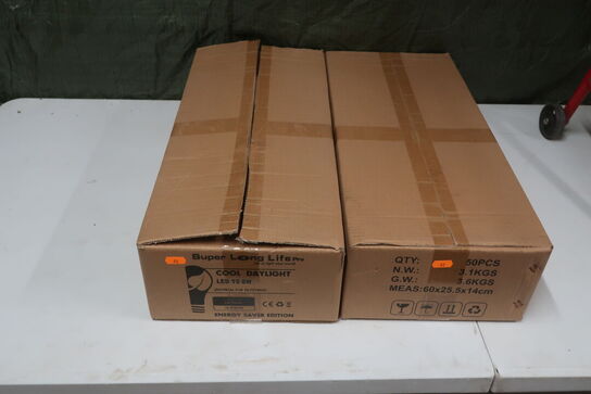 100 stk. lysstofrør led 8w cool daylight