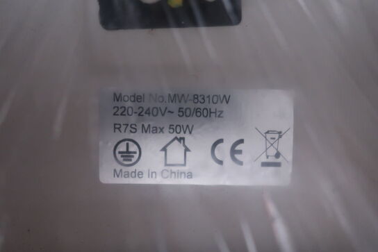 6 stk. væglamper LUMEGA THYRA 