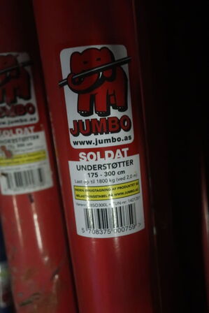 40 stk. soldater JUMBO 1800 kg