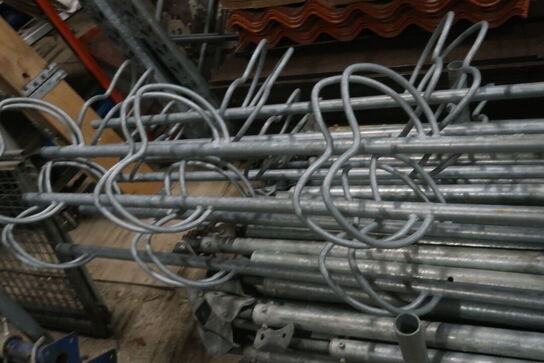 4 stk. cyklestativer til vægophæng