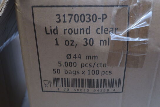 3000 stk. portioncup 30 ml. med låg