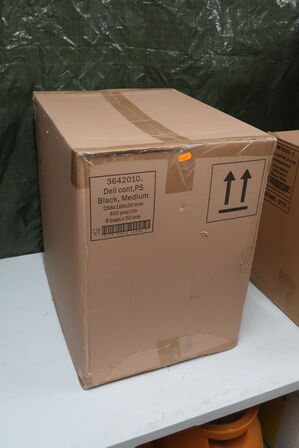 400 stk. deli cont ps black medium