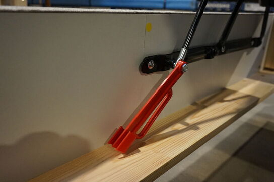 Nordisk Fjer B90 seng med opbevaring 120x200 cm Lysegrå 