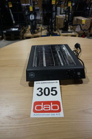 OBH Nordica flad brødrister 2635 - sort 