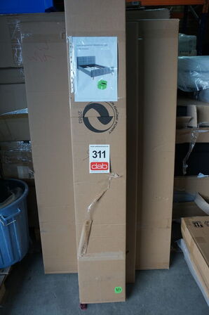 Liam sengeramme til boxmadras 140x200 cm Grå 