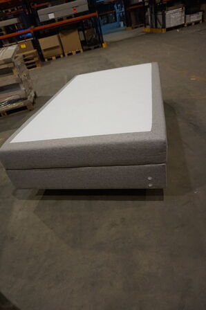 Nordisk Fjer B90 seng med opbevaring 120x200 cm Lysegrå 