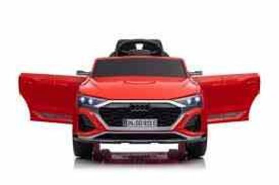 Audi SQ8 elektrisk bil 12 V Rød