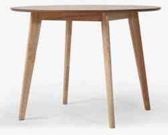 Roxby spisebord rundt Ø: 105 cm Eg-look 