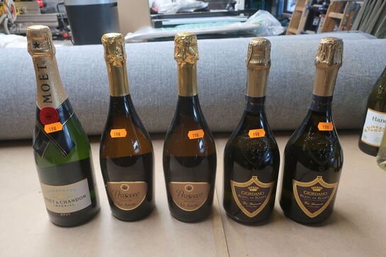 5 fl. champagner