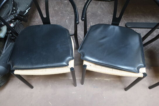 6 stk. stole med puder