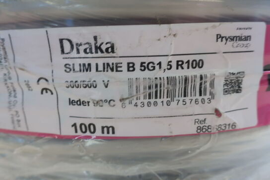 1 rulle kabel 5G1,5