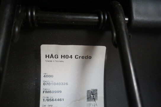 Kontorstol HÅG H04 CREDO