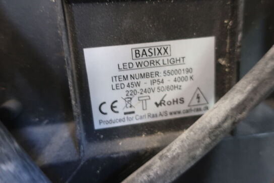 2 stk. lamper RAPTOR og BASIXX