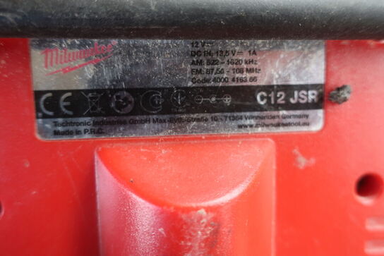 Bajonet sav, radio MILWAUKEE 3 stk. lader og 1 batteri