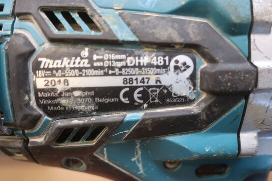 6 stk. el-værktøj MAKITA 