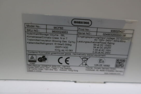 Mobilkøler DOMETIC MCF60