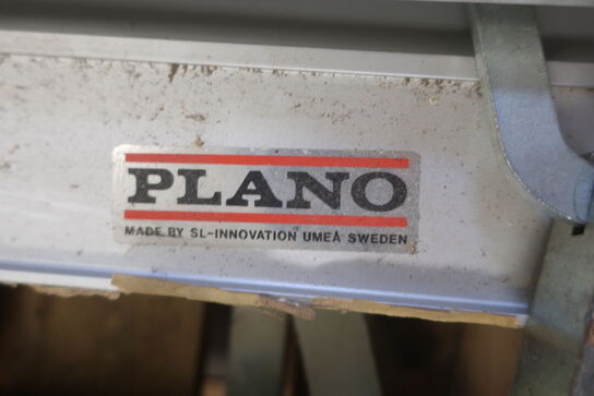 4 stk. aluminiun spændskinner PIANO