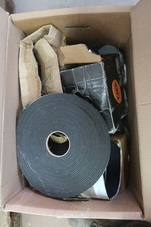 Div. Isolering, bagstop, tagbinder m.m.