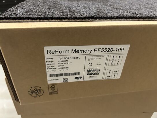 Tæppefliser egetæpper ReForm Memory 20m2