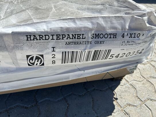 Hardie Panel Smooth Antracit Grå 6stk