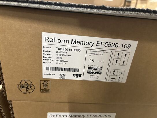 Tæppefliser egetæpper ReForm Memory 136 m2