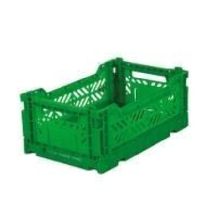 30 stk. Foldekasse grøn B266 x D171 x H105 mm Begrænset antal, udgående vare