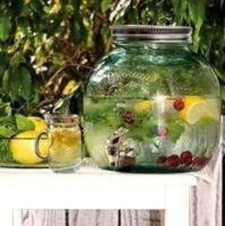 6 stk. Dispenser med taphane 6 ltr 