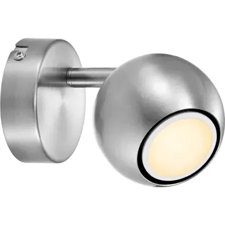 3 stk. nordlux chicago væglampe børstet stål inkl. led pære(ubrugt)