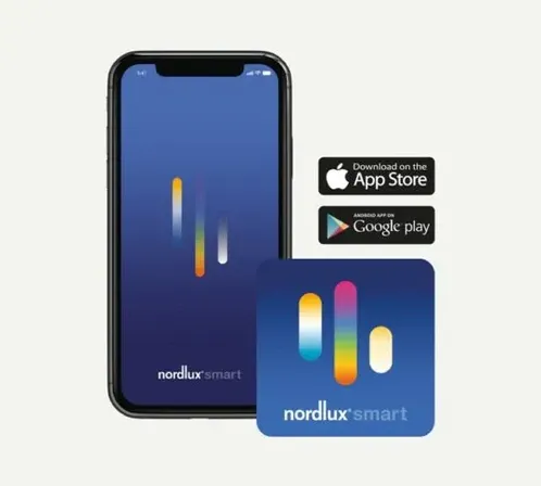 3 stk. nordlux carina smart m. app styring 3-kit indbygningsspot krom(ubrugt)