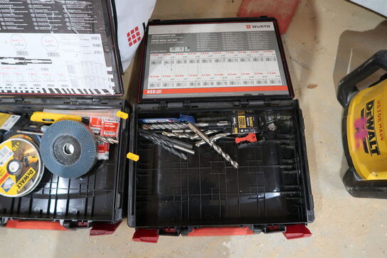 2 stk. værktøjskasser med indhold