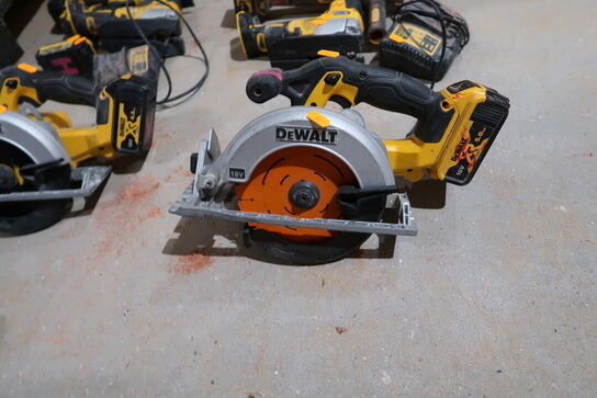 Akku rundsav DEWALT DCS391 med batteri
