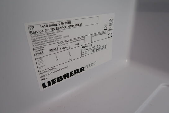 Køleskab LIEBHERR samt paninigrill