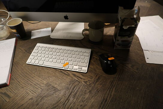 Allinone computer APPLE iMac A1419 med tastatur APPLE A1314 og mus