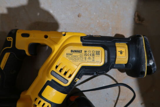 3 stk. akku håndværktøj DEWALT DCD796, DCS367, DCH273 med lader