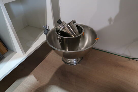 Div. Champagnekølere m.m.