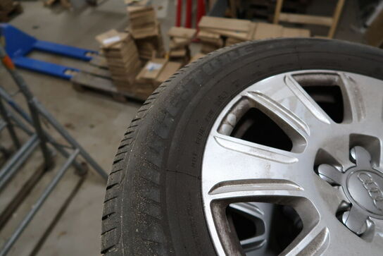 4 stk. alufælge med dæk BRIDGESTONE 215/65R16