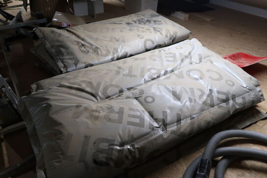 Div. Stel til bordplader, tagplader, planker, vintermåtter m.m.