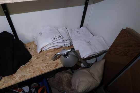 Div. Troldteltplader, maling, brugskunst, kabeltromle m.m.