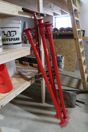 5 stk. forskallingsstøtter FERMAR