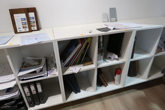 3 stk. reoler uden indhold