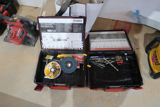 2 stk. værktøjskasser med indhold