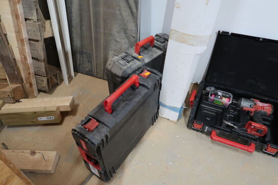 Akku slagnøgle MILWAUKEE M18 ONEFHIWF12 med 3 stk. værktøjskasser