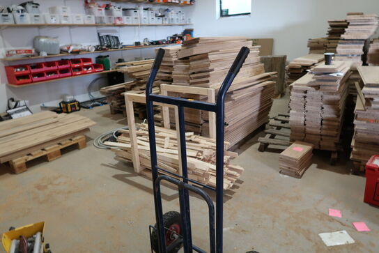 Pladevogn samt sækkevogn