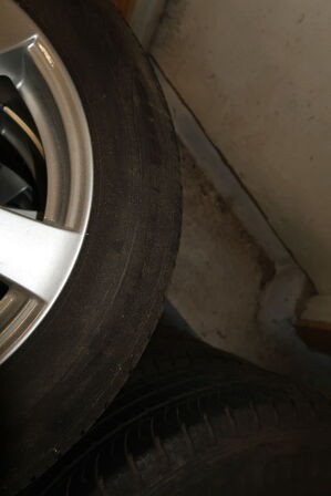 4 stk. alufælge med dæk FORTUNA 205/60R16