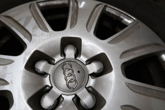 4 stk. alufælge med dæk BRIDGESTONE 215/65R16