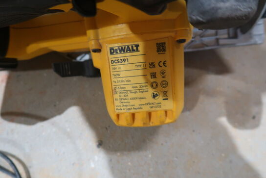 Akku rundsav DEWALT DCS391 med batteri
