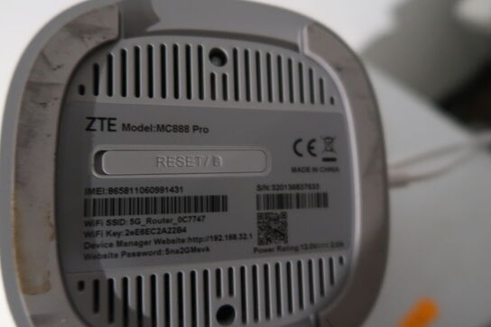 5g Router ZTE MC888 Pro