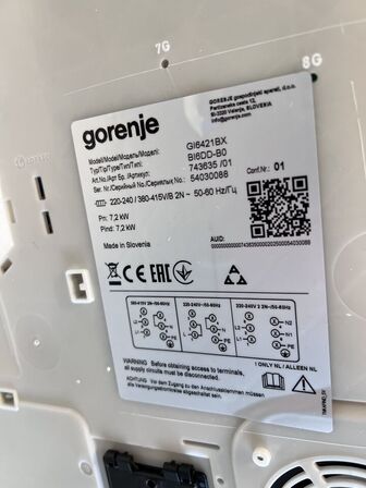 Induktions kogeplade GORENJE (ny)