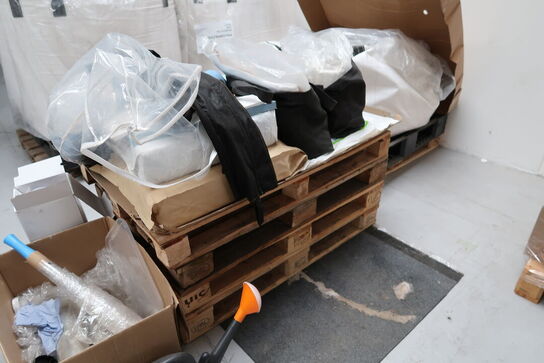 Tryksprøjte, wrapfolie, div. EURO-paller m.m.