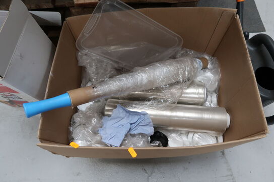 Tryksprøjte, wrapfolie, div. EURO-paller m.m.